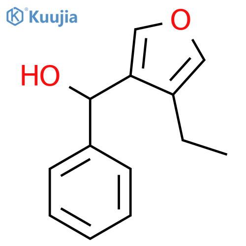 (4-ETHYLFURAN-3-YL)(PHENYL)METHANOL structure