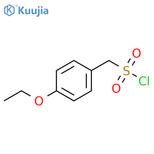 4-Ethoxybenzenemethanesulfonyl chloride structure