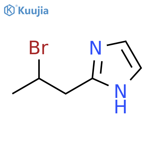 2-(2-bromopropyl)-1H-imidazole structure