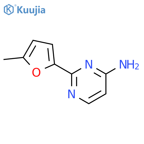 2-(5-Methylfuran-2-yl)pyrimidin-4-amine structure