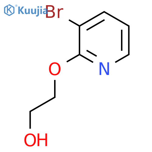 2-((3-Bromopyridin-2-yl)oxy)ethan-1-ol structure