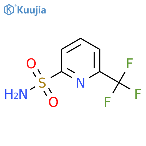 6-(Trifluoromethyl)pyridine-2-sulfonamide structure
