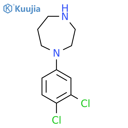 1-(3,4-Dichlorophenyl)-1,4-diazepane structure