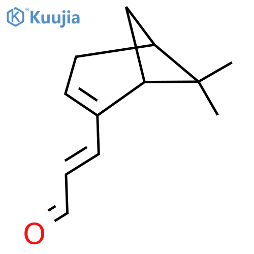 3-{6,6-dimethylbicyclo3.1.1hept-2-en-2-yl}prop-2-enal structure