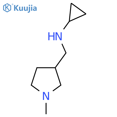 Cyclopropyl-(1-methyl-pyrrolidin-3-ylmethyl)-amine structure