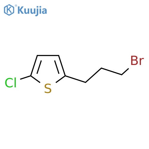 Thiophene, 2-(3-bromopropyl)-5-chloro- structure