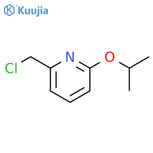 2-(chloromethyl)-6-(propan-2-yloxy)pyridine structure