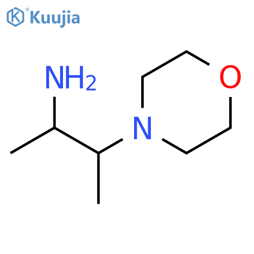 3-(morpholin-4-yl)butan-2-amine structure