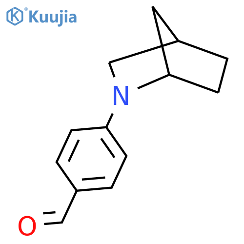 4-(2-Azabicyclo[2.2.1]heptan-2-yl)benzaldehyde structure