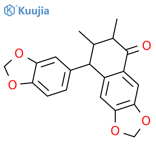 2,7'-Cyclo-8,8'-lignan-3',4,4',5,7-pentol; (7'R,8R,8'S)-form, 7-Ketone, 3',4':4,5-bis(methylene) ether structure