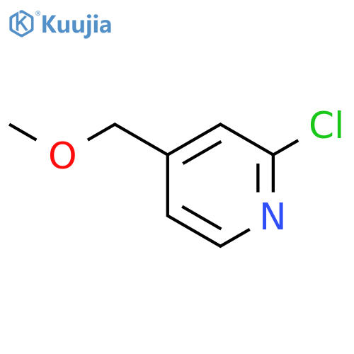 2-chloro-4-(methoxymethyl)pyridine structure