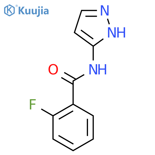 2-Fluoro-N-(1H-pyrazol-3-yl)benzamide structure