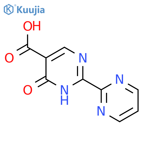6-Oxo-1,6-dihydro-[2,2'-bipyrimidine]-5-carboxylic acid structure