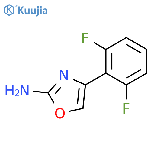 4-(2,6-Difluorophenyl)-1,3-oxazol-2-amine structure