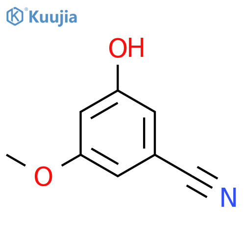 3-hydroxy-5-methoxybenzonitrile structure