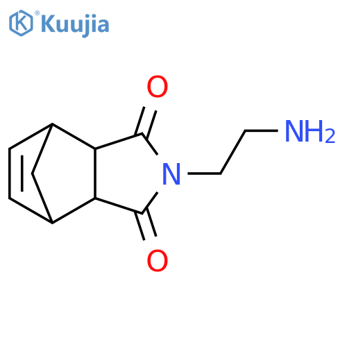 4-(2-aminoethyl)-4-azatricyclo[5.2.1.0^{2,6}]dec-8-ene-3,5-dione structure