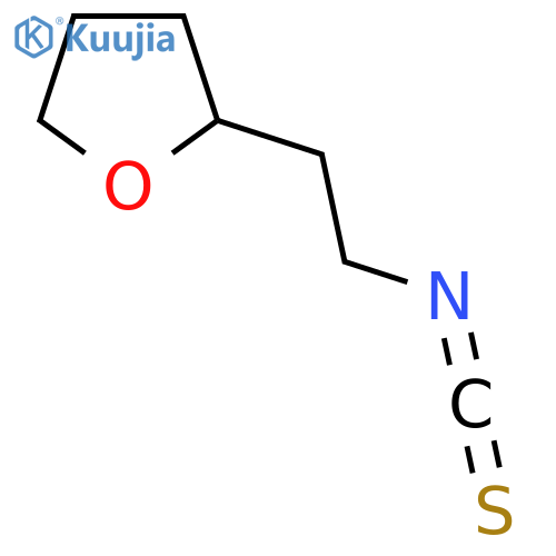 2-(2-isothiocyanatoethyl)oxolane structure