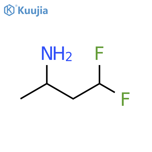 4,4-difluorobutan-2-amine structure