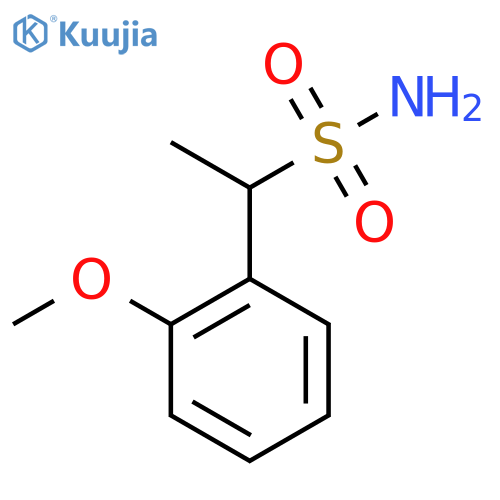 1-(2-Methoxyphenyl)ethanesulfonamide structure