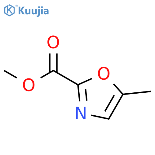 methyl 5-methyl-1,3-oxazole-2-carboxylate structure