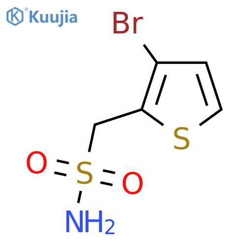 (3-Bromothiophen-2-yl)methanesulfonamide structure