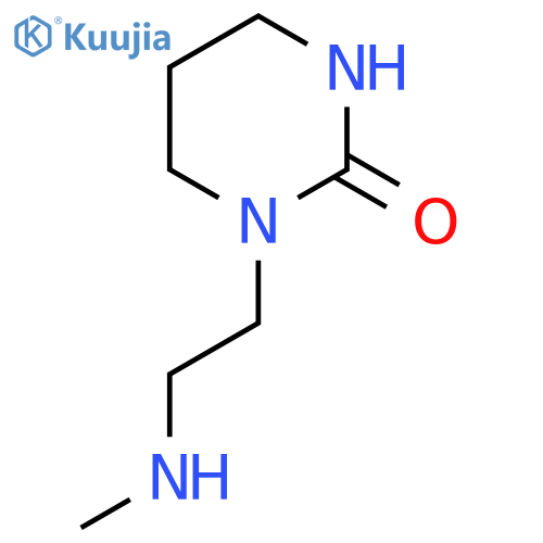 2(1H)-Pyrimidinone, tetrahydro-1-[2-(methylamino)ethyl]- structure