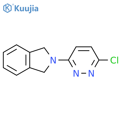 2-(6-chloropyridazin-3-yl)isoindoline structure
