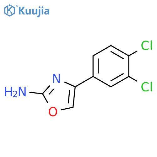 4-(3,4-dichlorophenyl)-1,3-oxazol-2-amine structure
