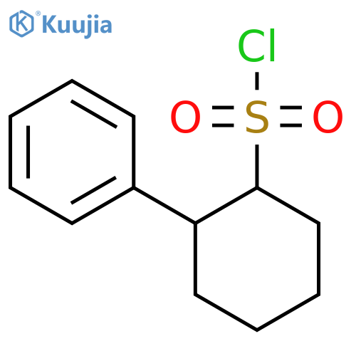 2-Phenylcyclohexane-1-sulfonyl chloride structure