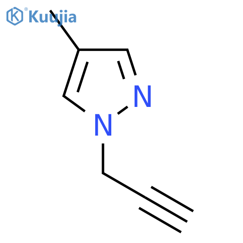 4-Methyl-1-(prop-2-yn-1-yl)-1H-pyrazole structure
