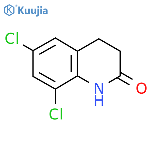 6,8-dichloro-3,4-dihydroquinolin-2(1H)-one structure