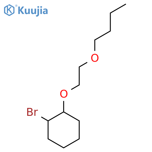 1-Bromo-2-(2-butoxyethoxy)cyclohexane structure