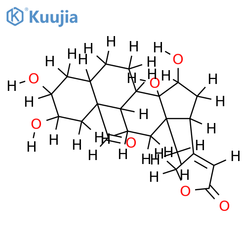 2alpha,15beta-dihydroxy-19-oxo-uzarigenin structure