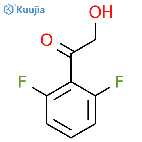 1-(2,6-Difluorophenyl)-2-hydroxyethan-1-one structure