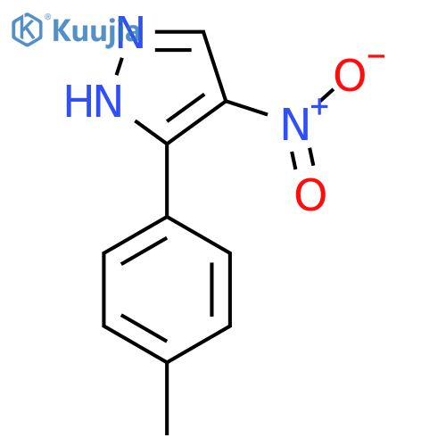 4-Nitro-3-(p-tolyl)-1H-pyrazole structure