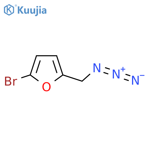 2-(Azidomethyl)-5-bromofuran structure