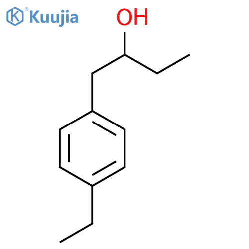 1-(4-Ethylphenyl)-2-butanol structure