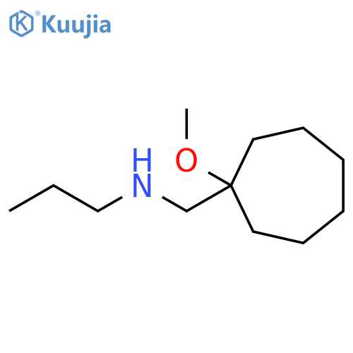 (1-methoxycycloheptyl)methyl(propyl)amine structure