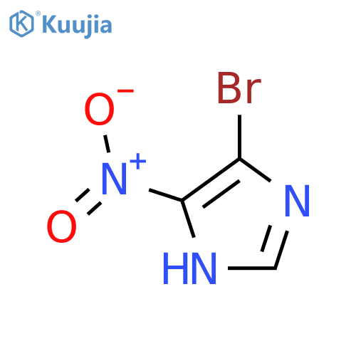 5-BROMO-4-NITRO-1H-IMIDAZOLE structure