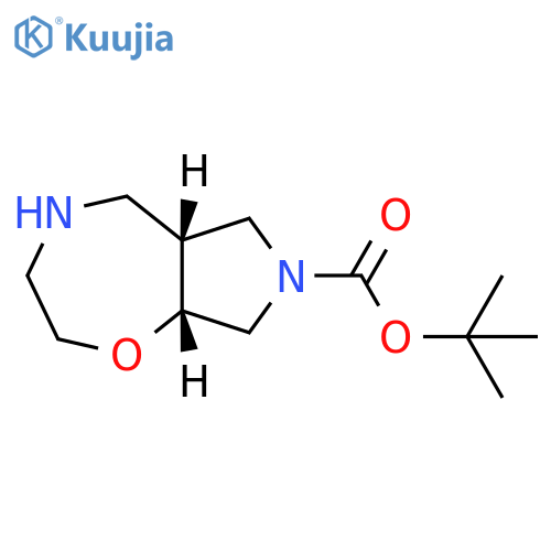 Cis-Octahydro-4-Oxa-2,7-Diaza-Azulene-2-Carboxylic Acidtert-Butyl Ester structure