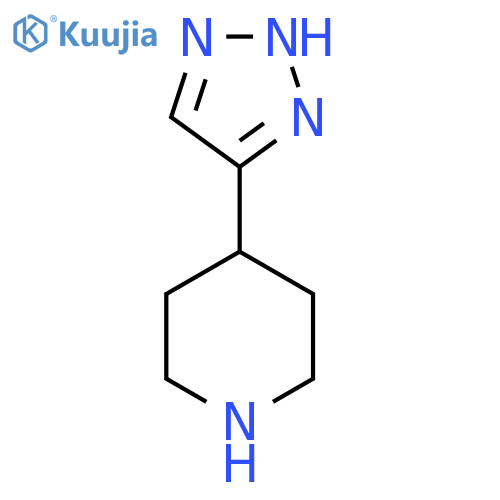 4-(2H-1,2,3-triazol-4-yl)piperidine structure