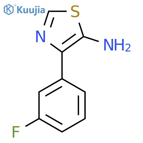 4-(3-Fluorophenyl)thiazol-5-amine structure
