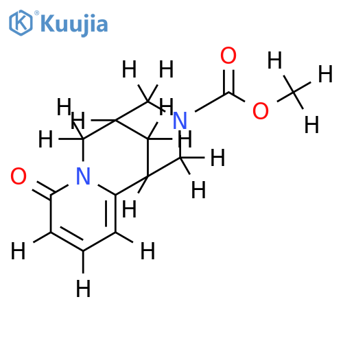 (-)-12-cytisineacetic acid methyl ester structure