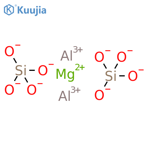 Silicic acid (H4SiO4),aluminum magnesium salt (2:2:1) structure