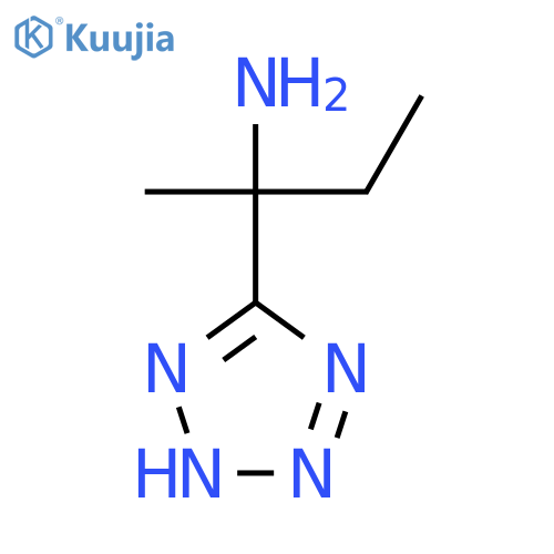 2-(1h-Tetrazol-5-yl)butan-2-amine structure