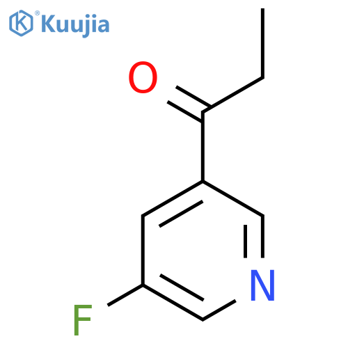 1-(5-Fluoropyridin-3-yl)propan-1-one structure