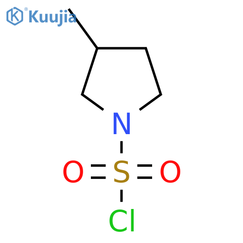 3-Methylpyrrolidine-1-sulfonyl chloride structure