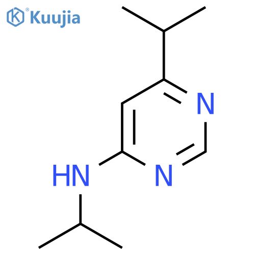 N,6-Bis(propan-2-yl)pyrimidin-4-amine structure