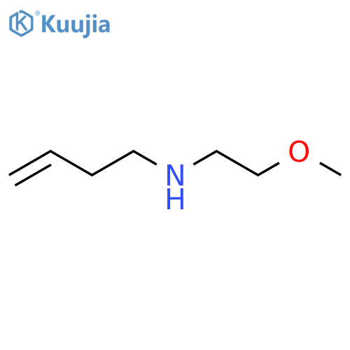 N-(2-Methoxyethyl)but-3-en-1-amine structure
