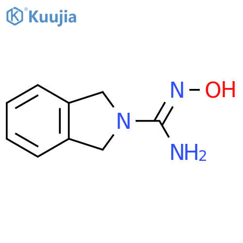 N'-hydroxy-2,3-dihydro-1H-isoindole-2-carboximidamide structure